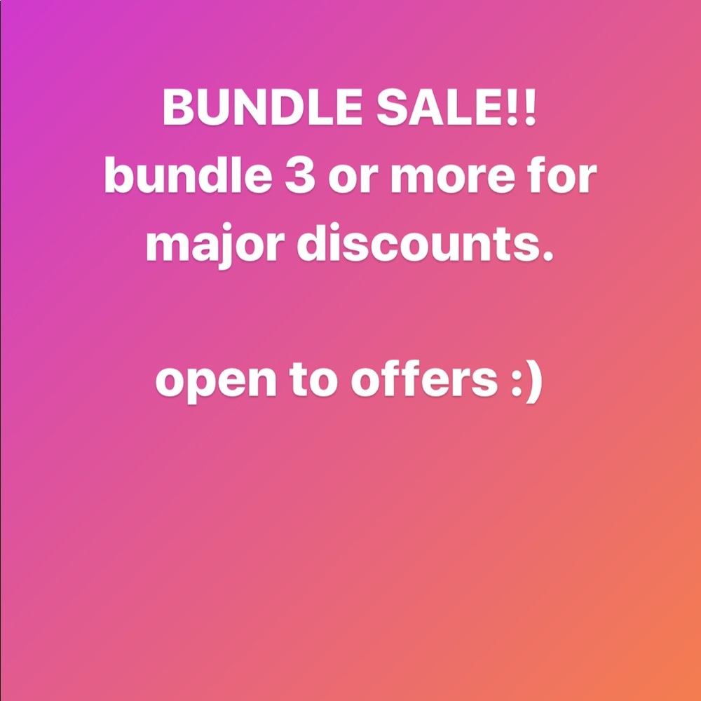 BUNDLE AND SAVE